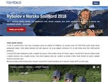 Tablet Screenshot of fishtour.cz